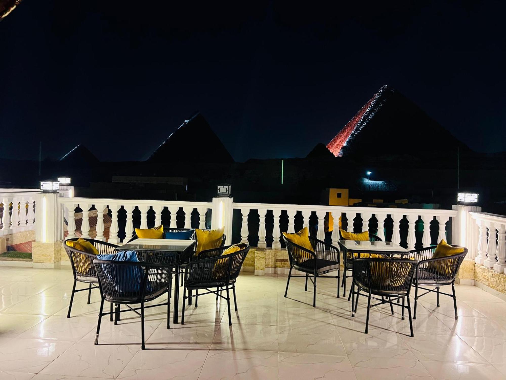 Hotel New Scarab Pyramids View Kafret el-Gabal Exterior foto
